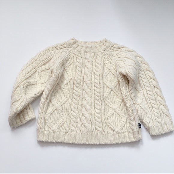 Other - Vintage style toddler cable knit sweater